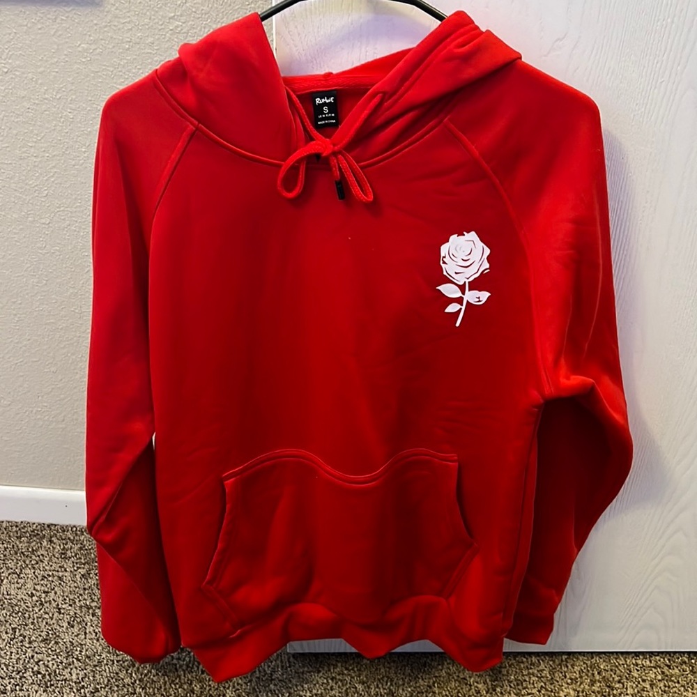 Graphic Rose Hoodie